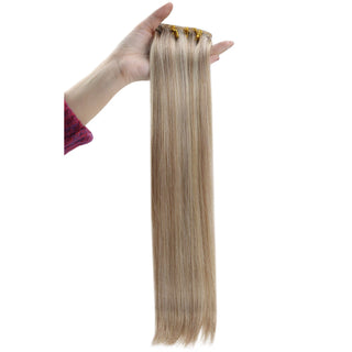 remy hair clip ins