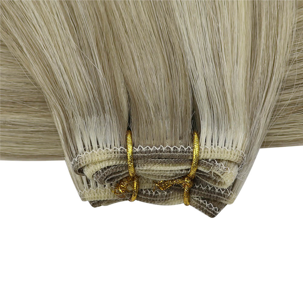 Full Shine Virgin Weft Brazilian 100% Human Hair Sew In Bundles Highlights(#P8/60)