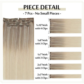 clip in hair extensions