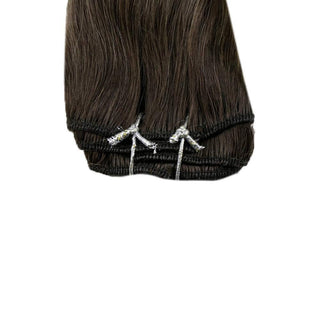 100 human clip hair extensions