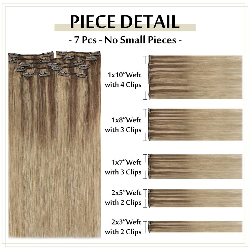 full head clip hair extensions