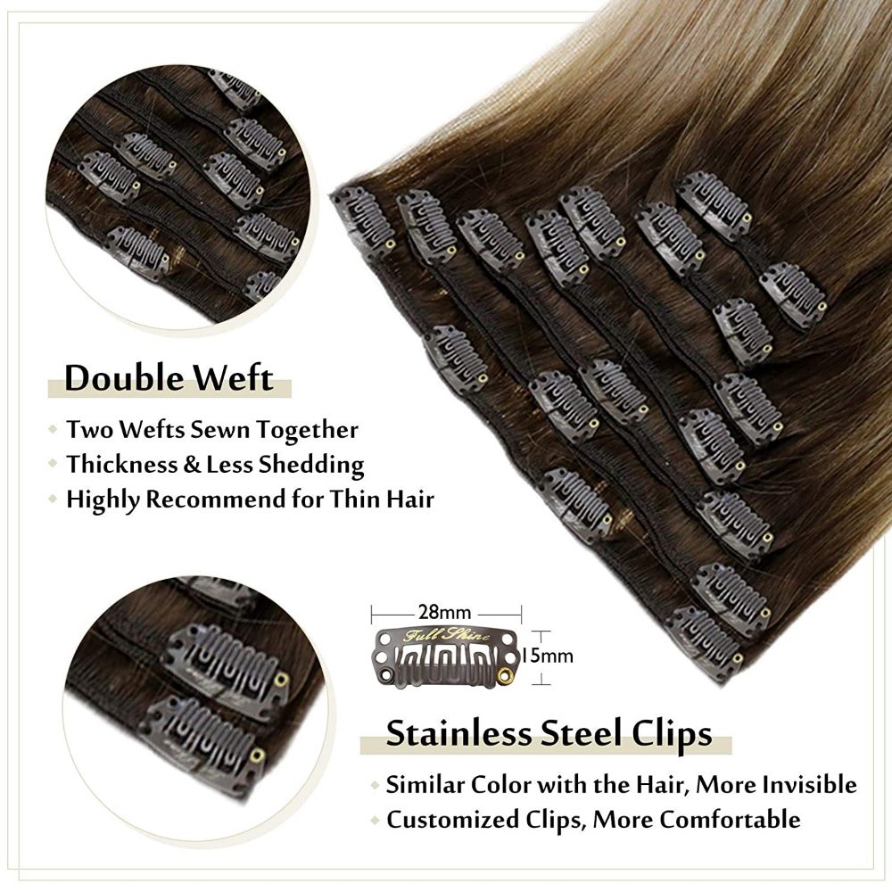 human hair clip in