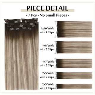 clip in hair