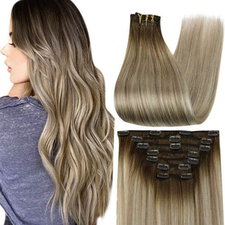 virgin clip in hair extensions