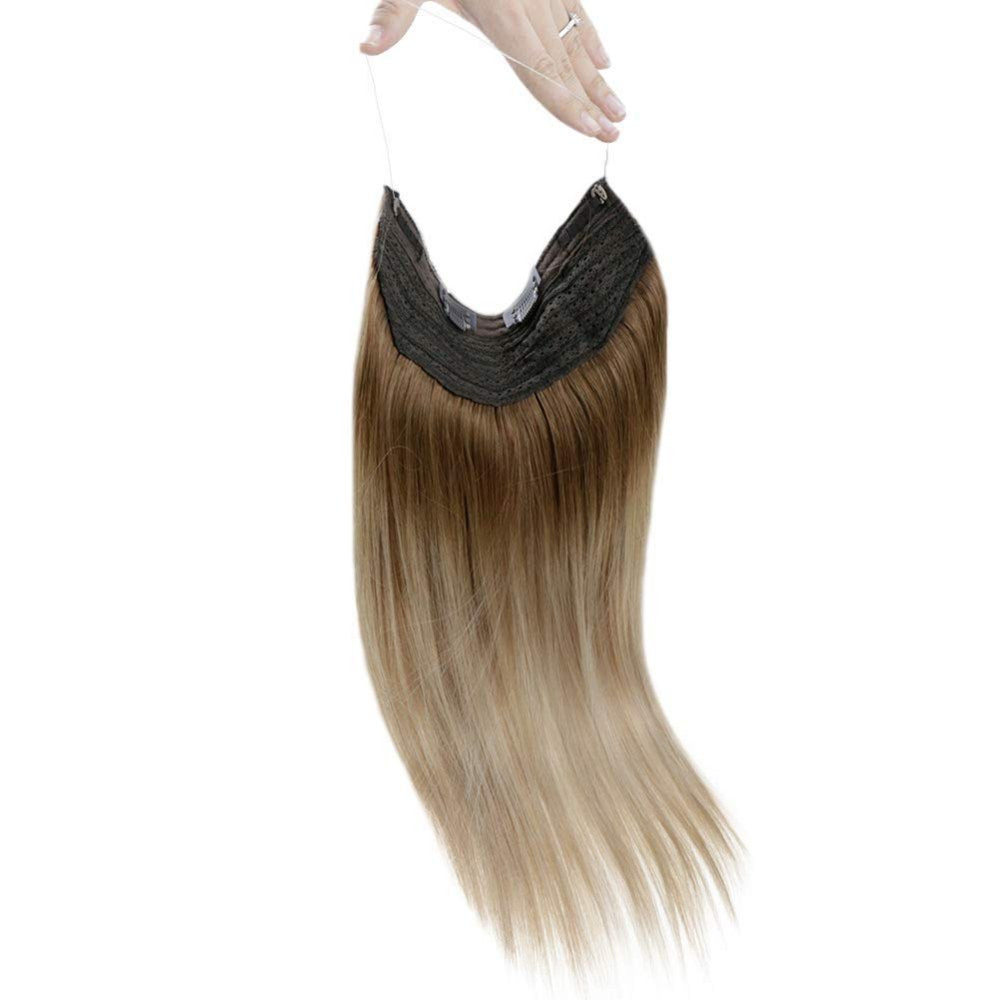 halo blonde human hair