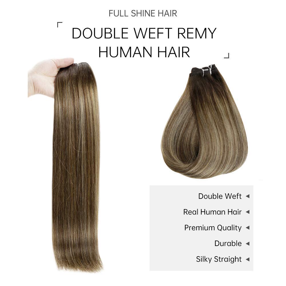 sew in weft human hair extensions