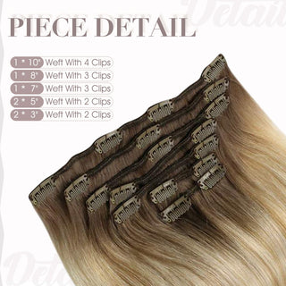 clip hair extensions real hair