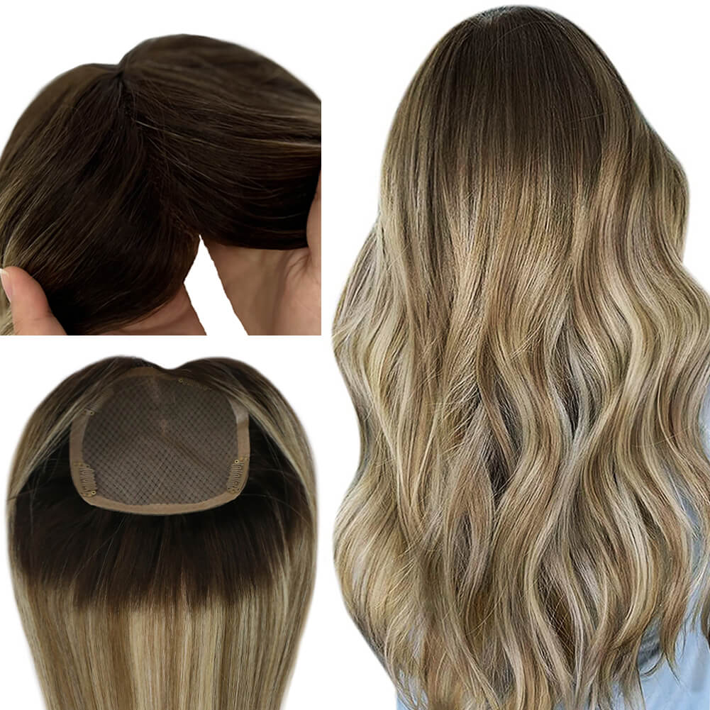 natural hair toppers for thinning hair