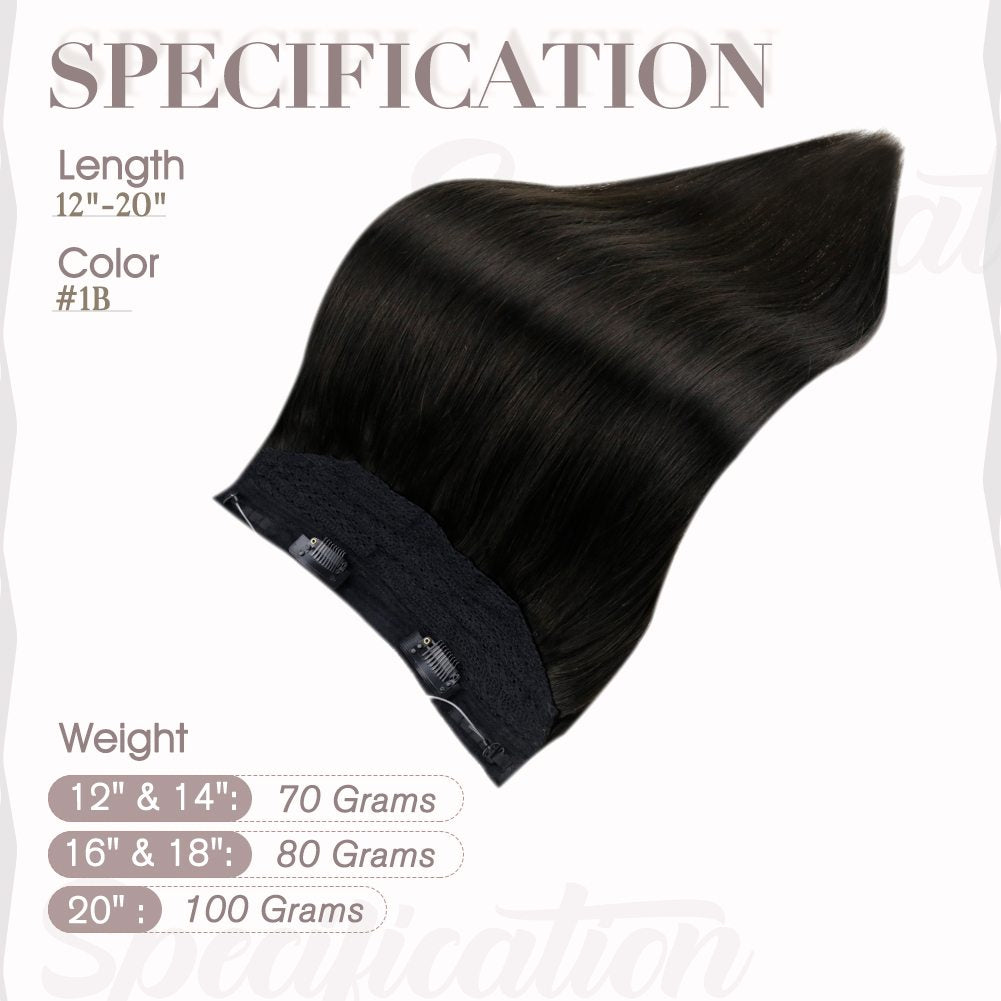 human hair halo