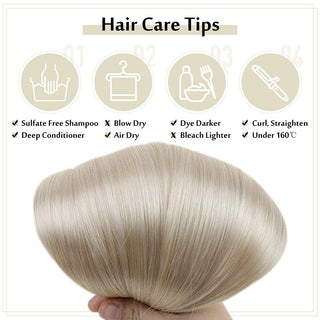 clip in hair extensions blonde