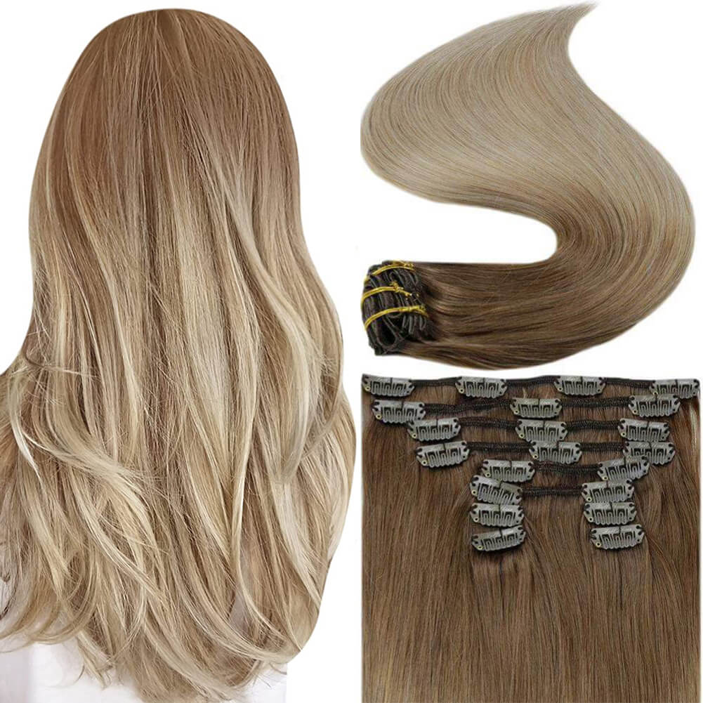 best human hair clip in extensions