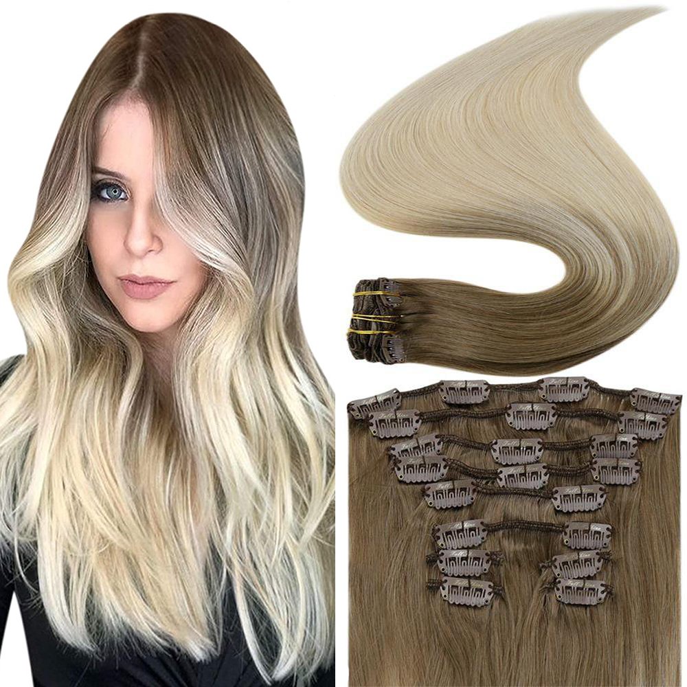 clip on hair pieces for short hair