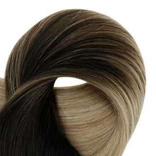100 human clip hair extensions