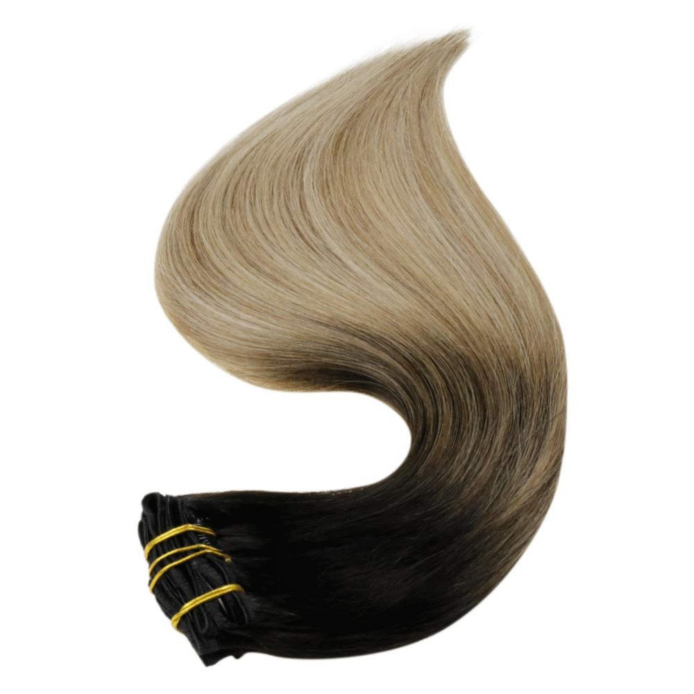 balayage clip ins