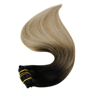balayage clip ins
