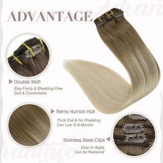 best human hair clip extension