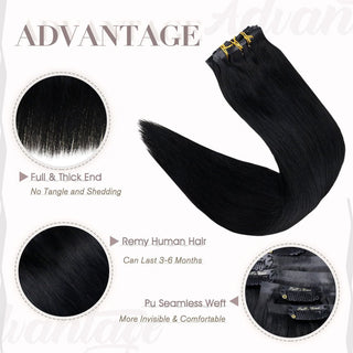 clip in remy hair