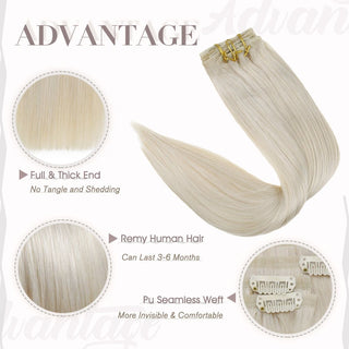 clip hair extensions real hair