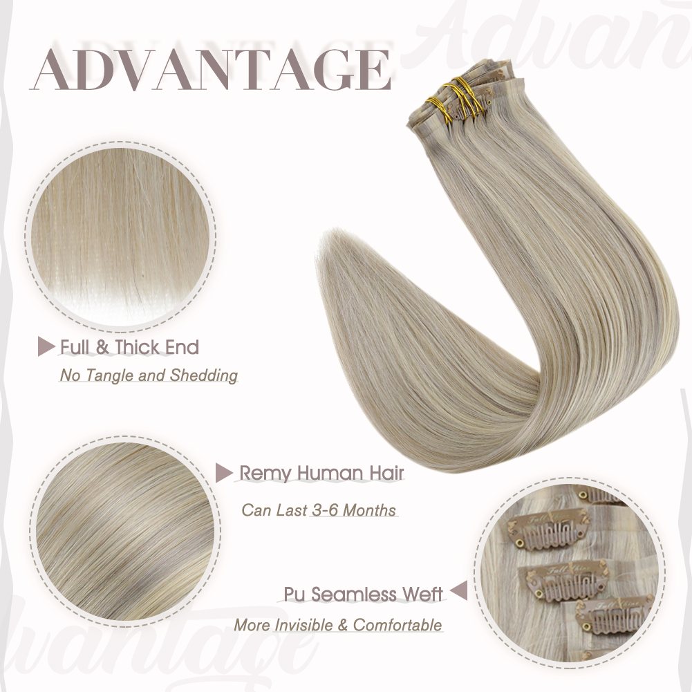 clip in hair