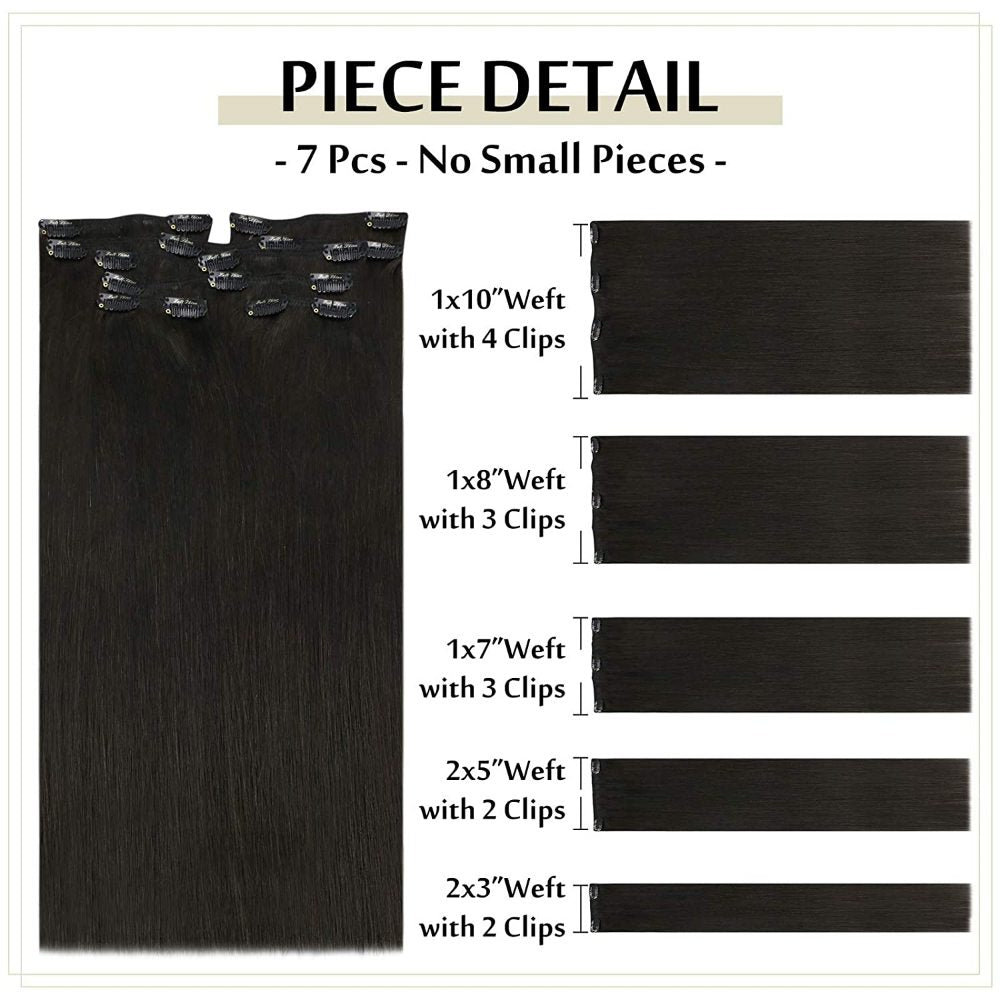 black clip on extensions