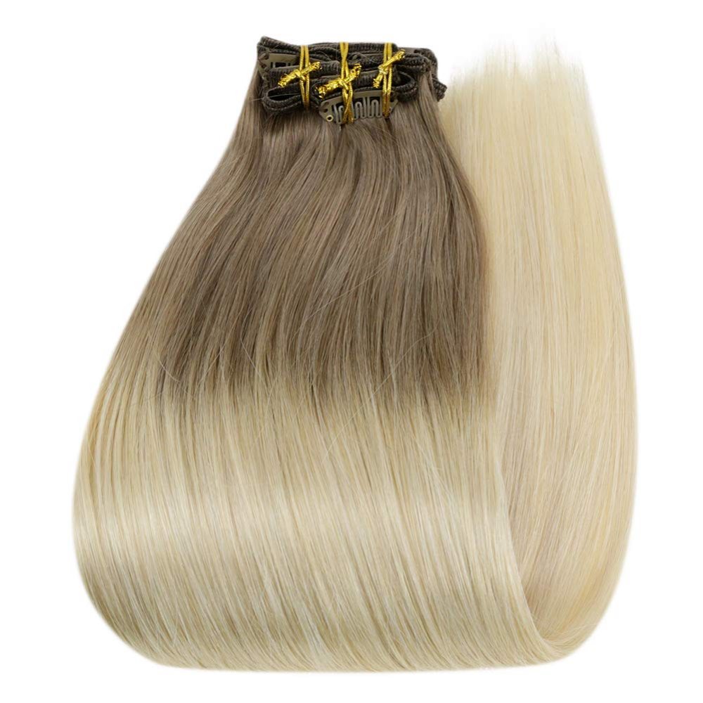 7 pieces clip hair extensions