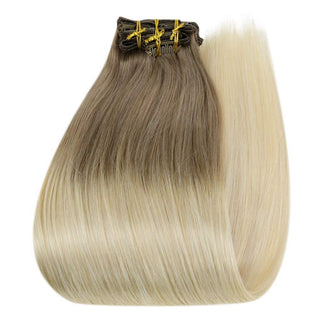 7 pieces clip hair extensions