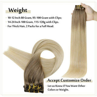 clip in human hair extensions