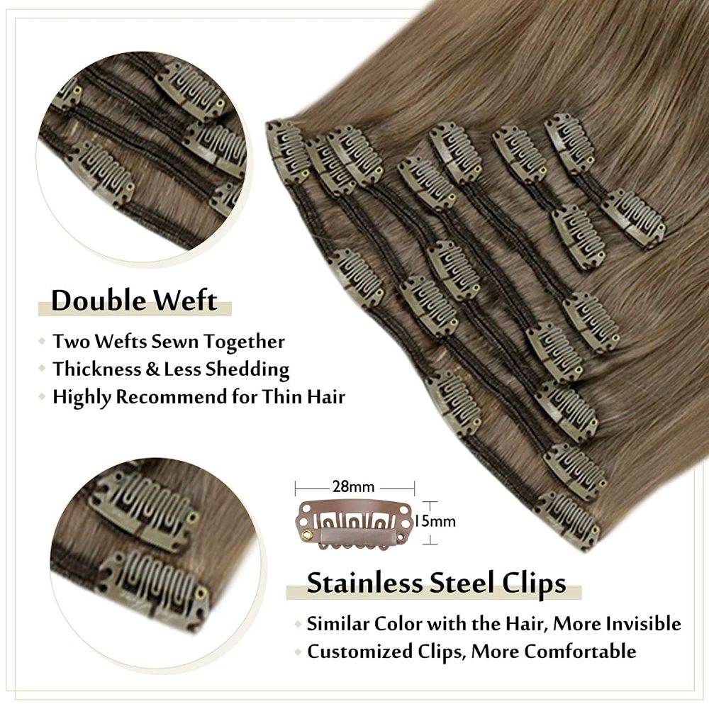 ombre clip in hair extensions