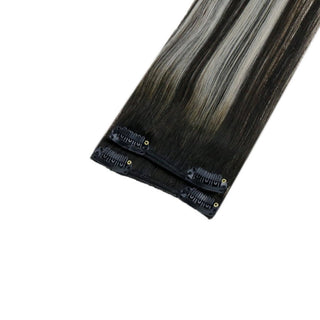 clip hair extensions highlighted