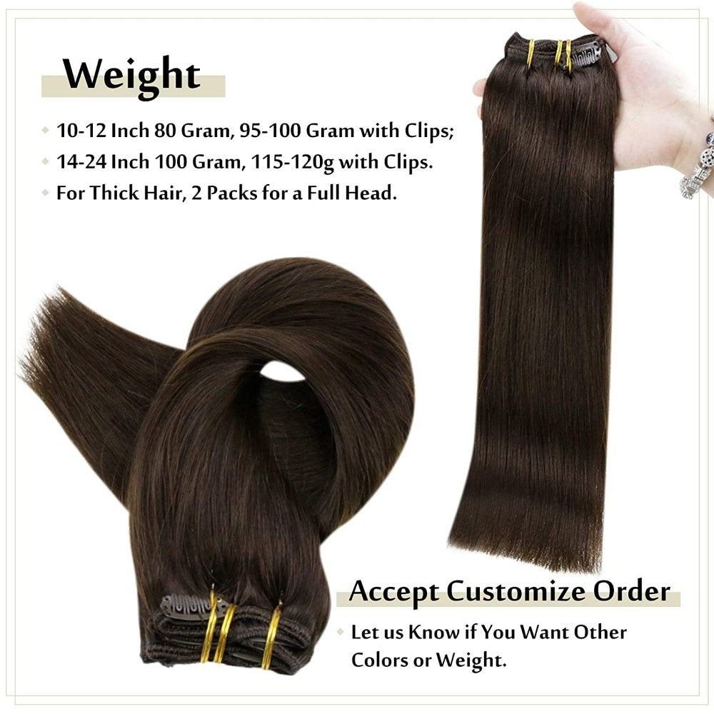 clip in human hair extensions