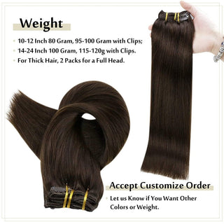 clip in human hair extensions