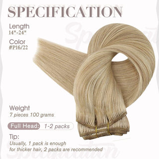 top rated clip in hair extensions