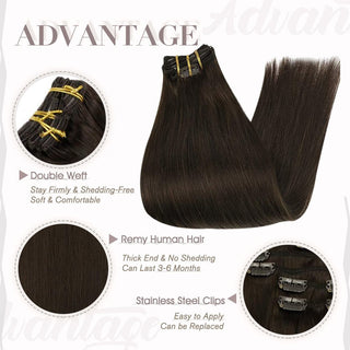 virgin clip in hair extensions