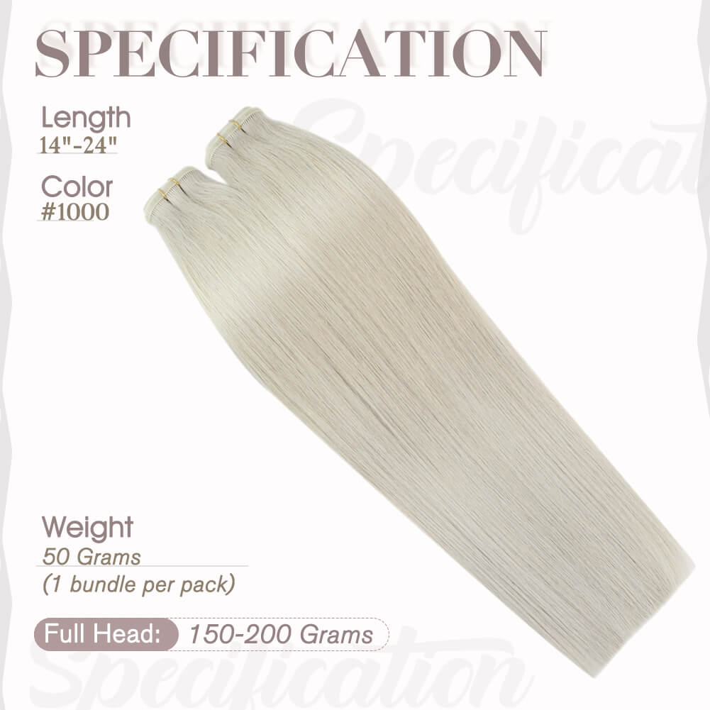 best human hair weft extensions