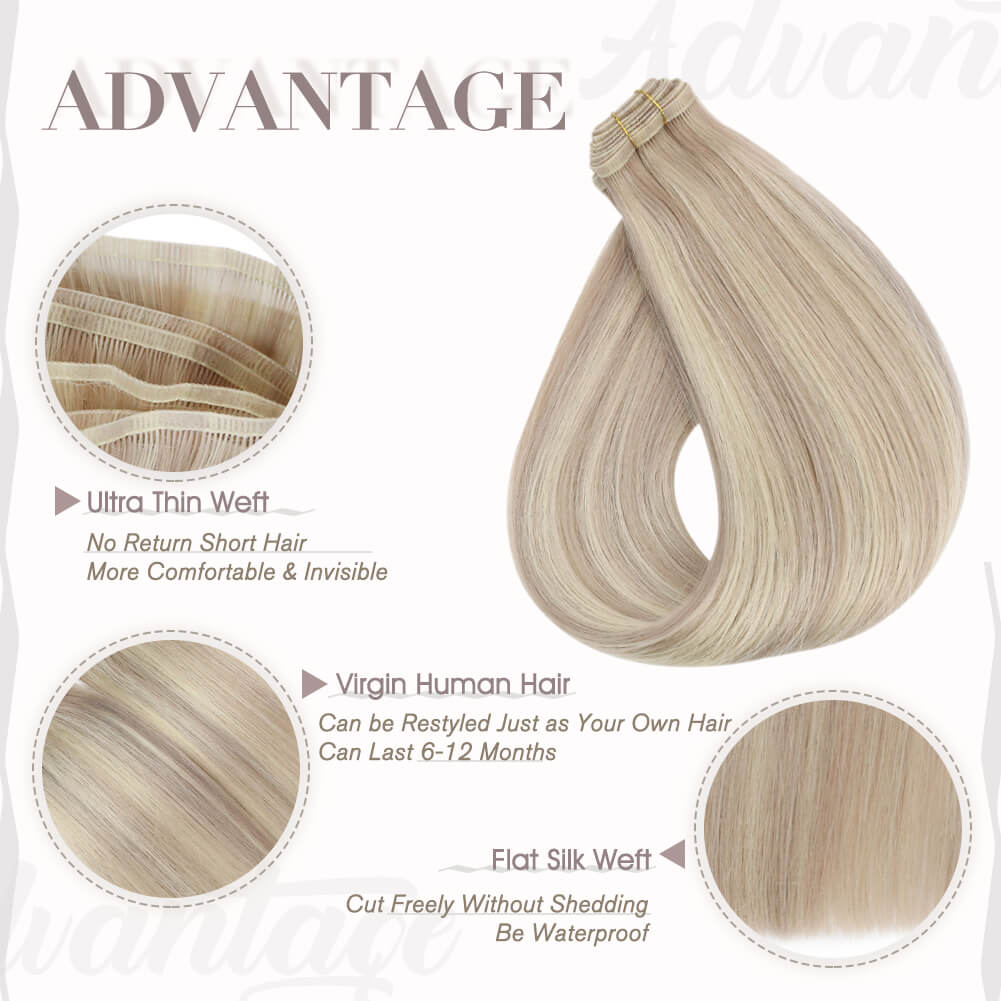virgin hair wefts
