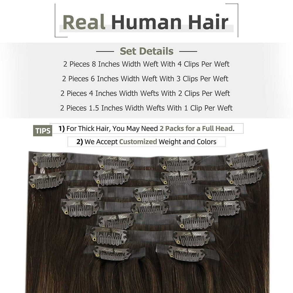 balayage clip hair extensions