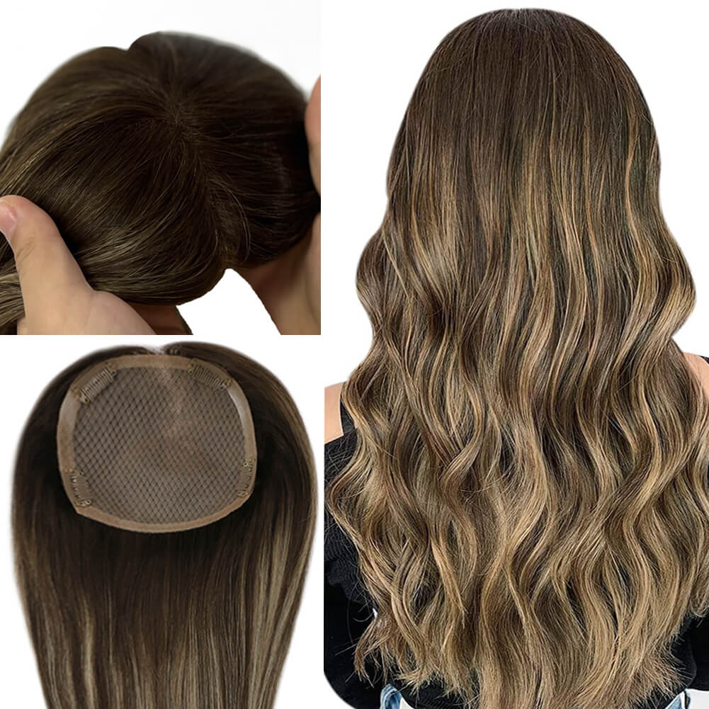hair topper silk base