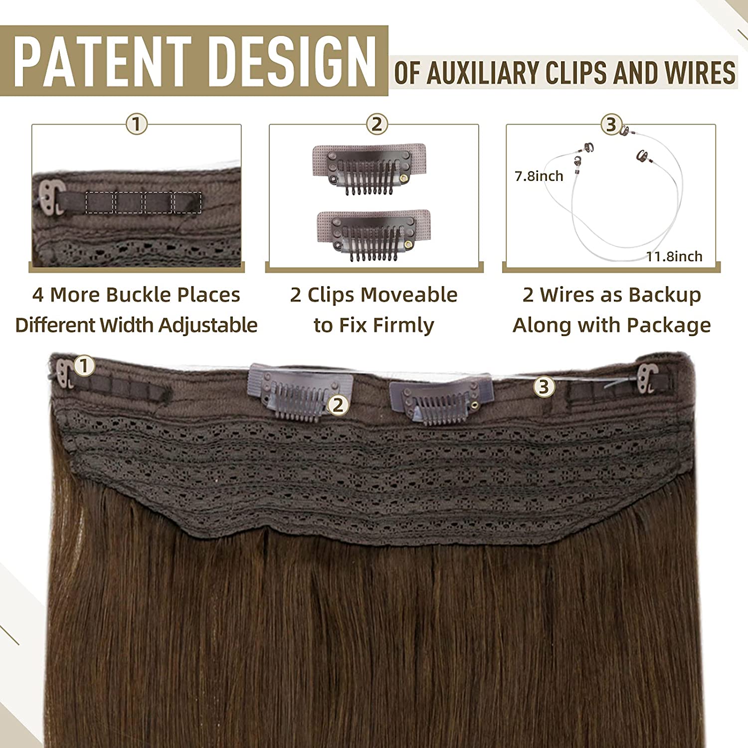 hidden crown hair extensions