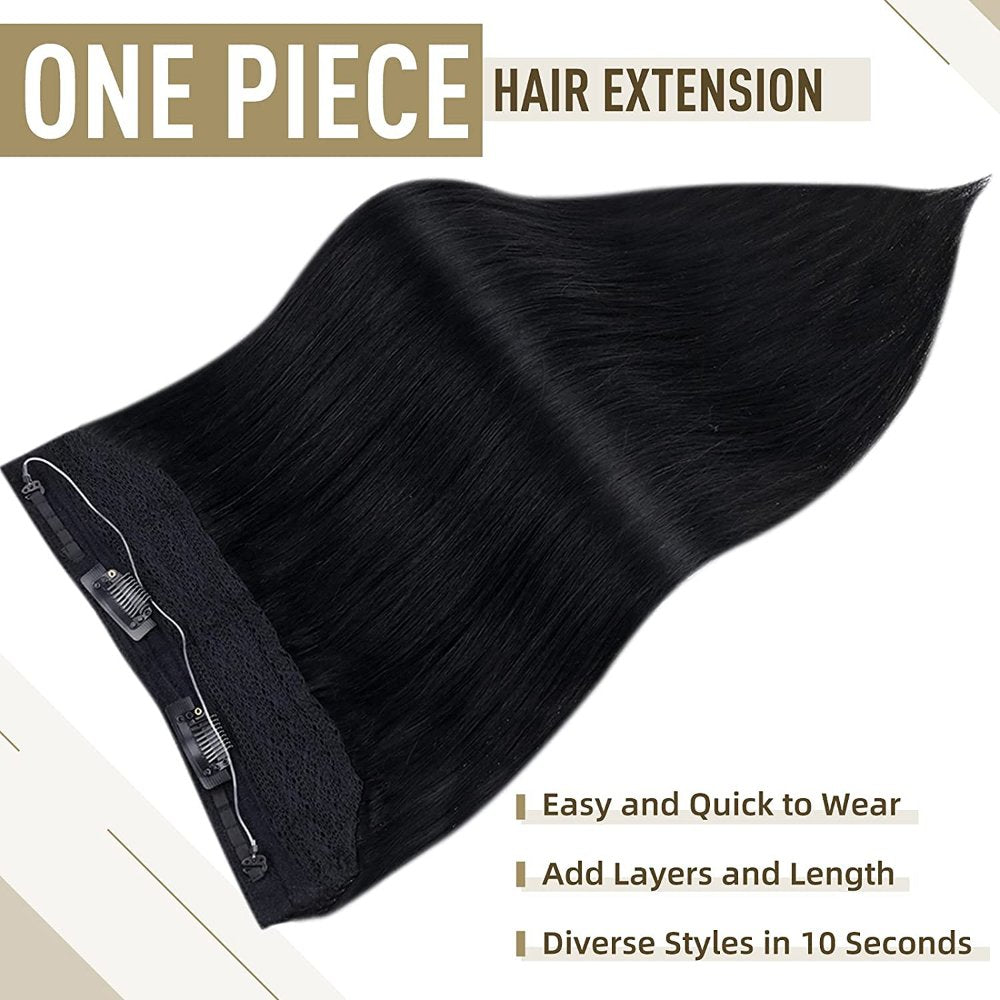 real hair halo extensions