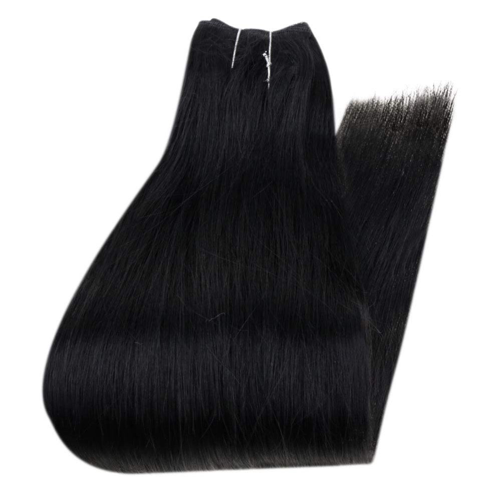halo black human hair