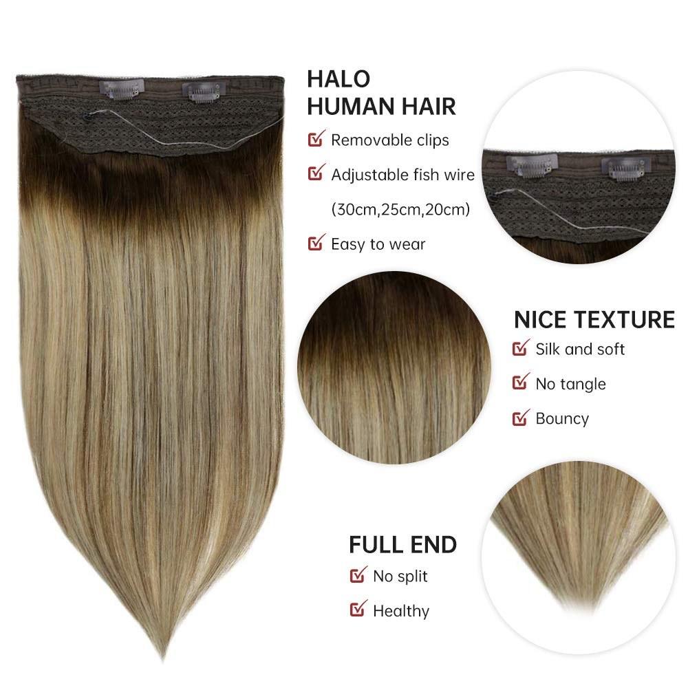 halo hair extensions human hair