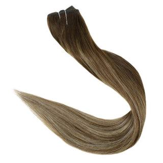 halo hair extensions balayage blonde