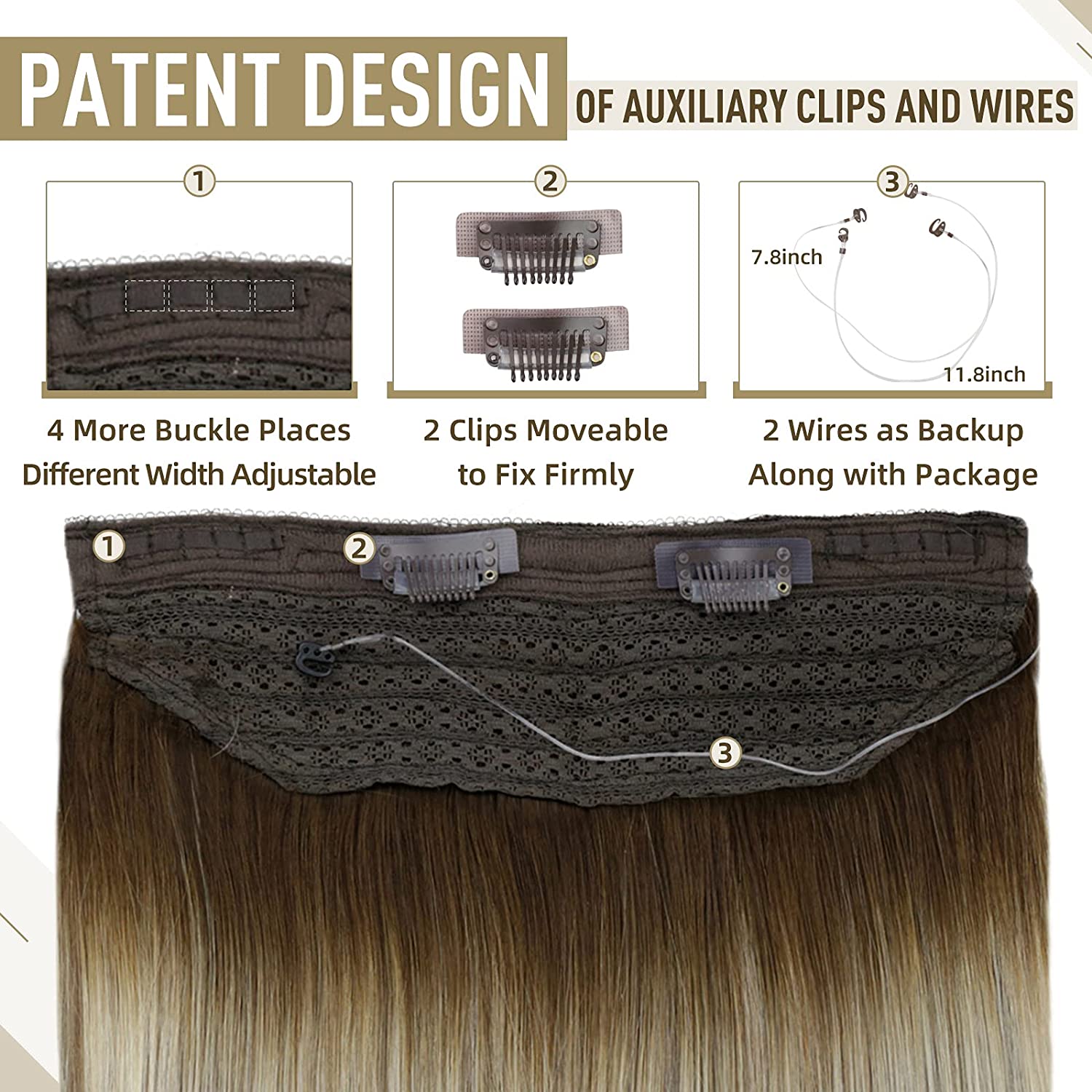 flip in extensions ombre