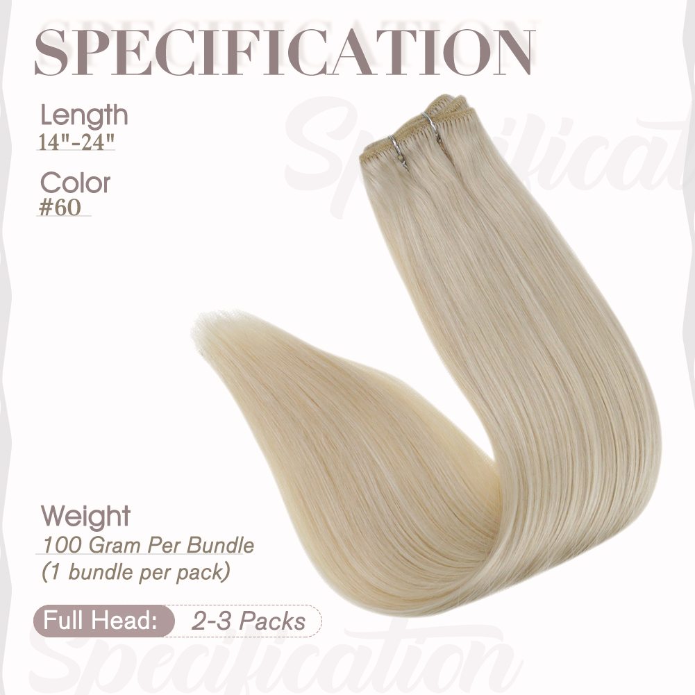 hand weft hair extensions
