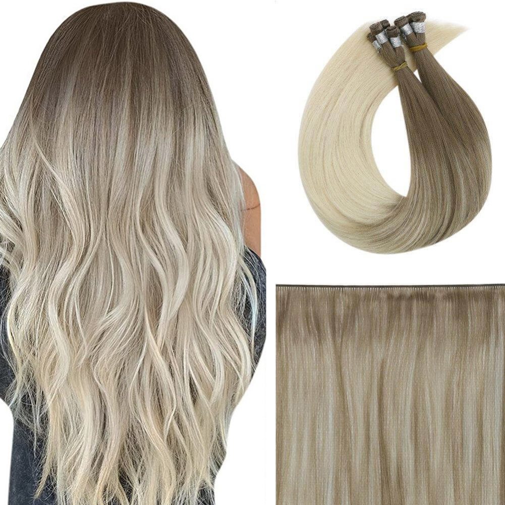 hand tied weft hair extensions
