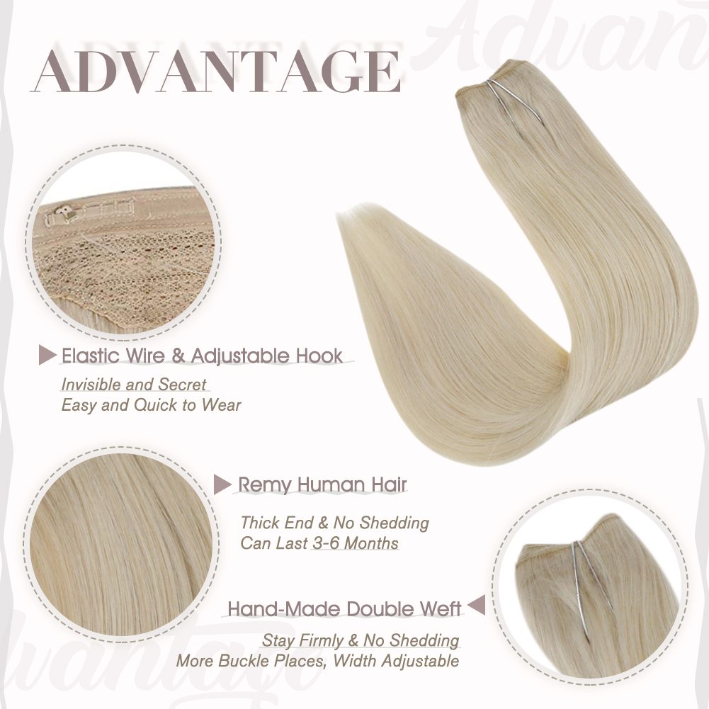 best hair halo extensions