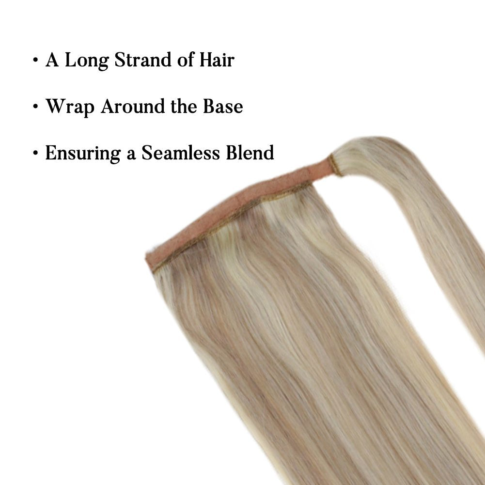thick ponytail extension