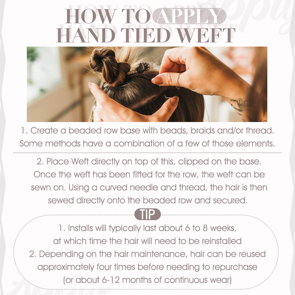 18 inch hand tied extensions