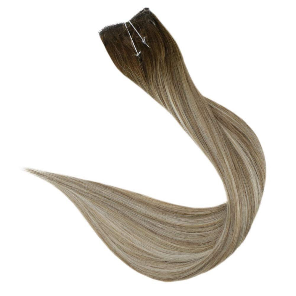 halo brown human hair