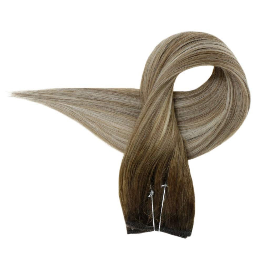 human hair halo extensions